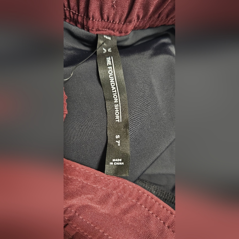 Ten Thousand Foundation Shorts Maroon 7" With Liner Multiple Sizes New With Tags - Picture 9 of 15